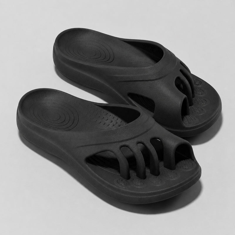 πΈ Women's Five-Toe Arch Support Slide Sandals