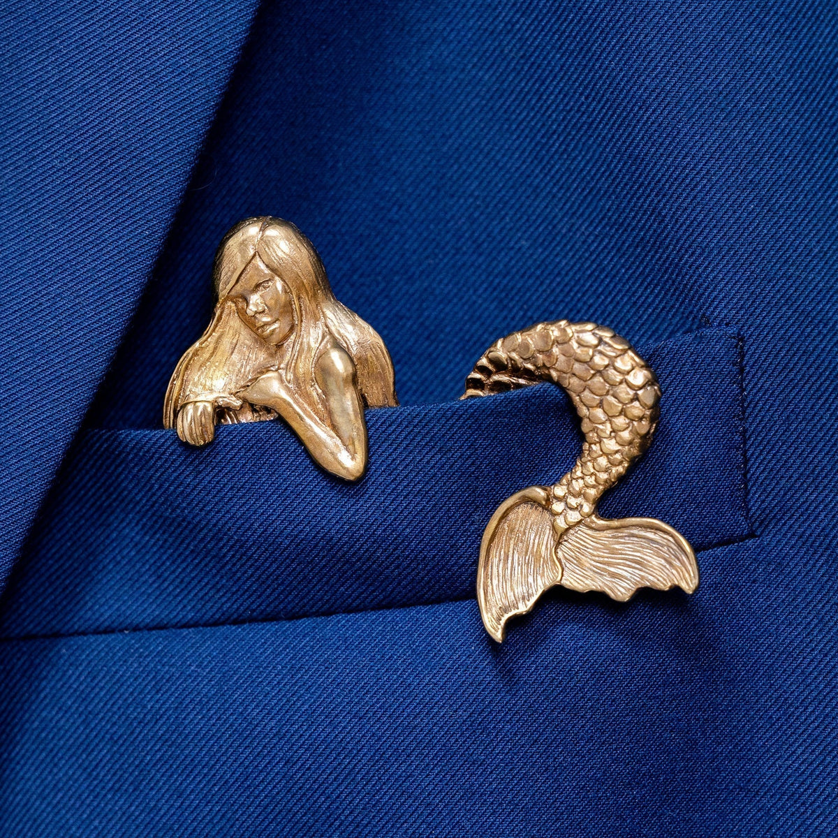 πβ¨ Sculptural Animal Metal Pocket Square