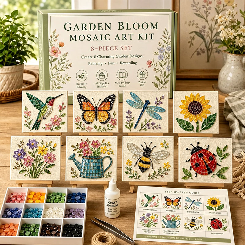 π»π‘ Cottage Garden Mosaic DIY Kit β Create Your Own Masterpiece