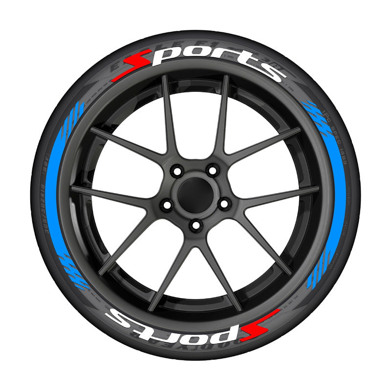 ๐๏ธ 4PCS 3D Tire Lettering Stickers: Waterproof Universal Wheel Sidewall Decals! ๐ฅ