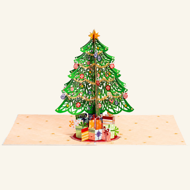 π 3D Pop-Up Christmas Tree Greeting Card β A Magical Surprise in Every Openπ