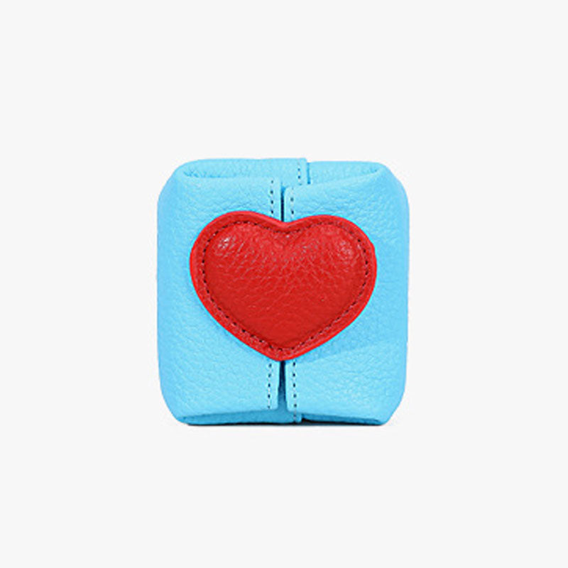 🥹💖A small, divine luxury gift for jewelry lovers --Sweetheart Mini Leather Clutch