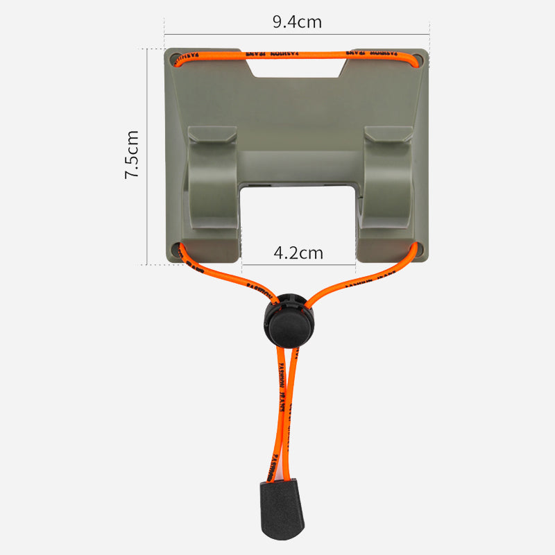 π£ Hands-Free Fishing: Portable Belt Rod Holder for Lure & Wading π
