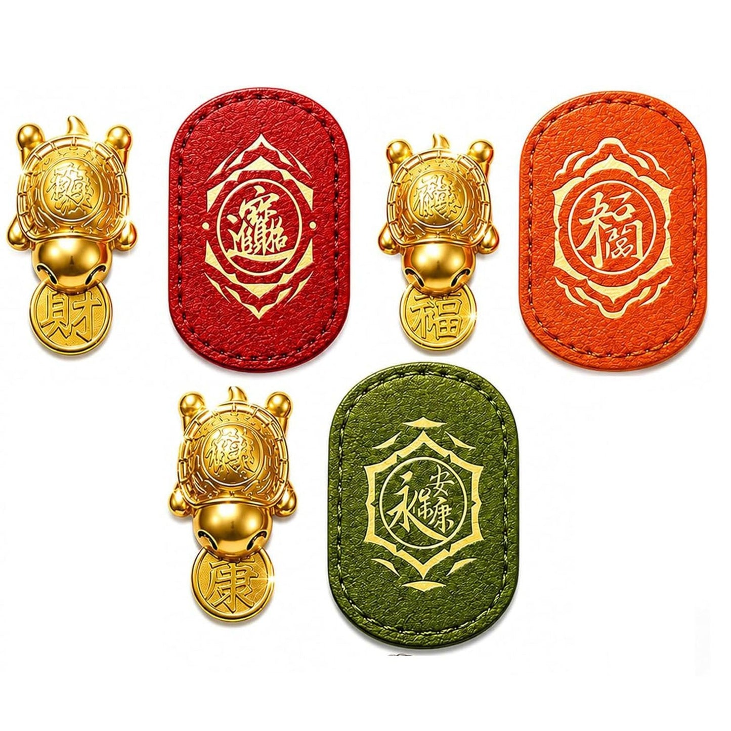 🐢2026 Golden Turtle Wealth Charm – Bite Down on Prosperity! 🍀✨
