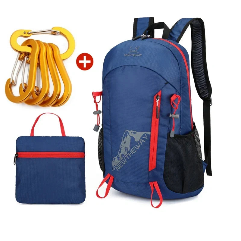 🎒🥚 Foldable Waterproof Hiking Backpack — folds down to egg‑size, travel light