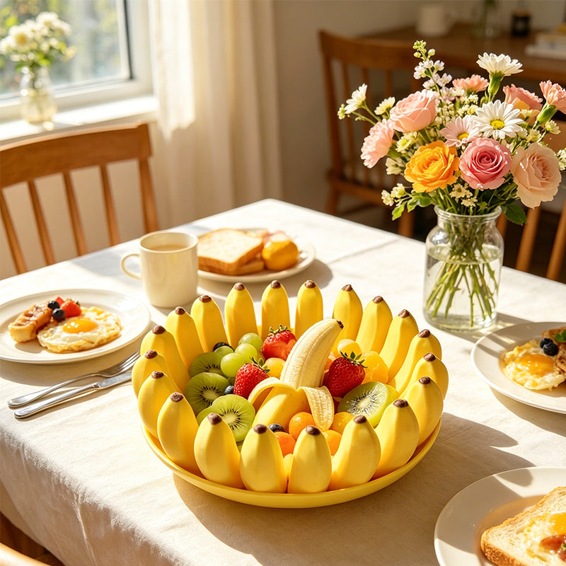 ๐ Banana Storage Bowl โ Sculptural & Designer Decorative Container โจ