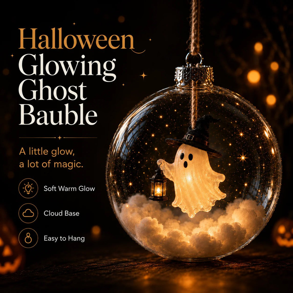 🔥49% Halloween Early Bird Discount - 🎃✨ Collection of glow-in-the-dark mini pendants for Halloween