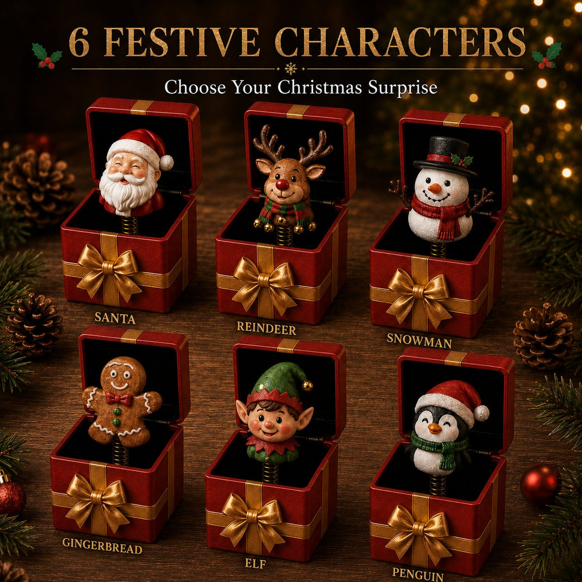 🎁🎄 Christmas Magic Pop-Up Gift Box — lift the lid, and Christmas jumps out