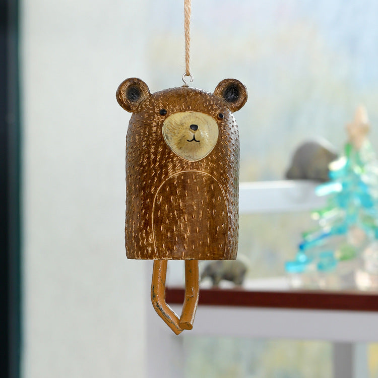 🐻🎐 Fill your garden with cheerful “tinkling” sounds—these playful pet wind chimes are sure to bring a smile to your face! 😸💨