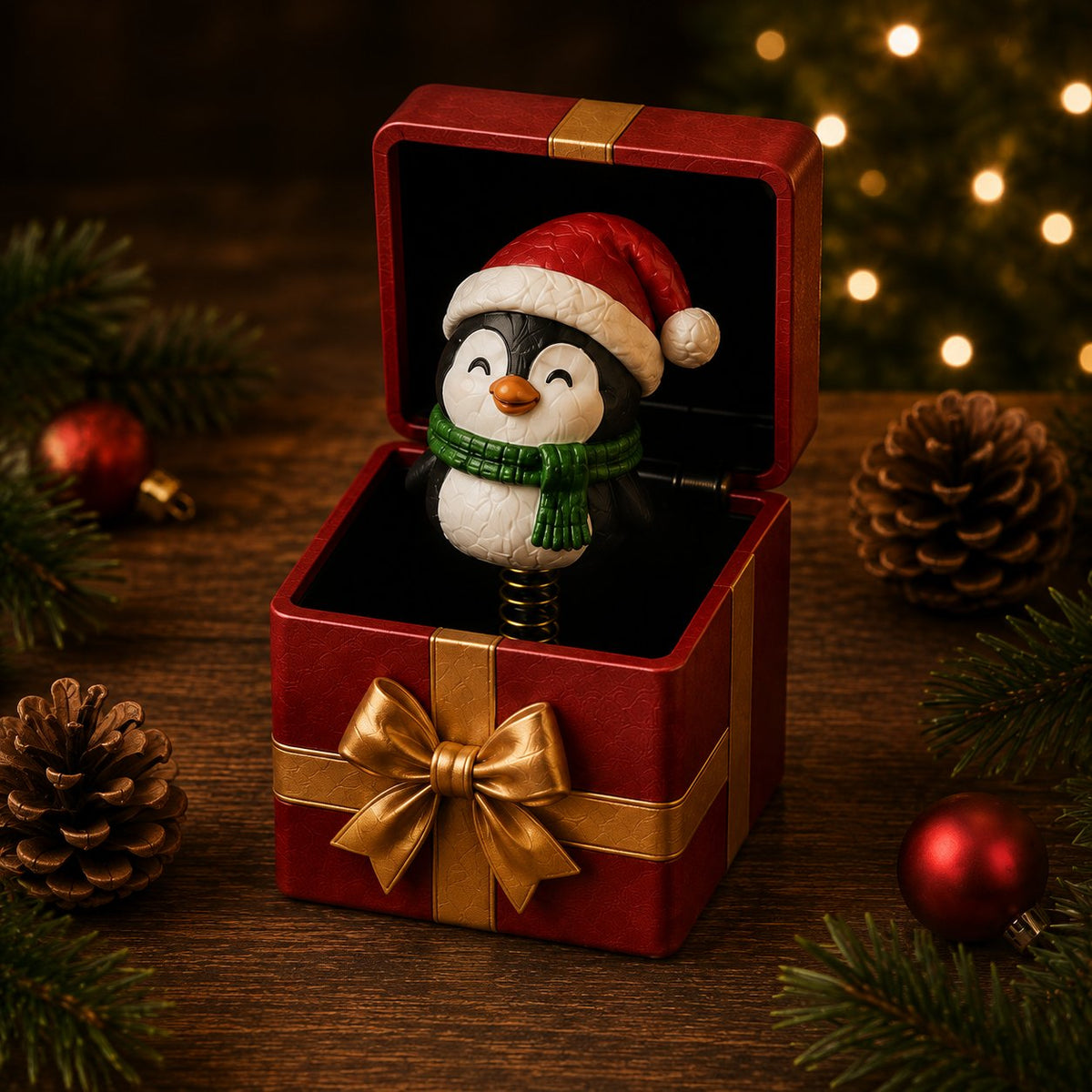 🎁🎄 Christmas Magic Pop-Up Gift Box — lift the lid, and Christmas jumps out