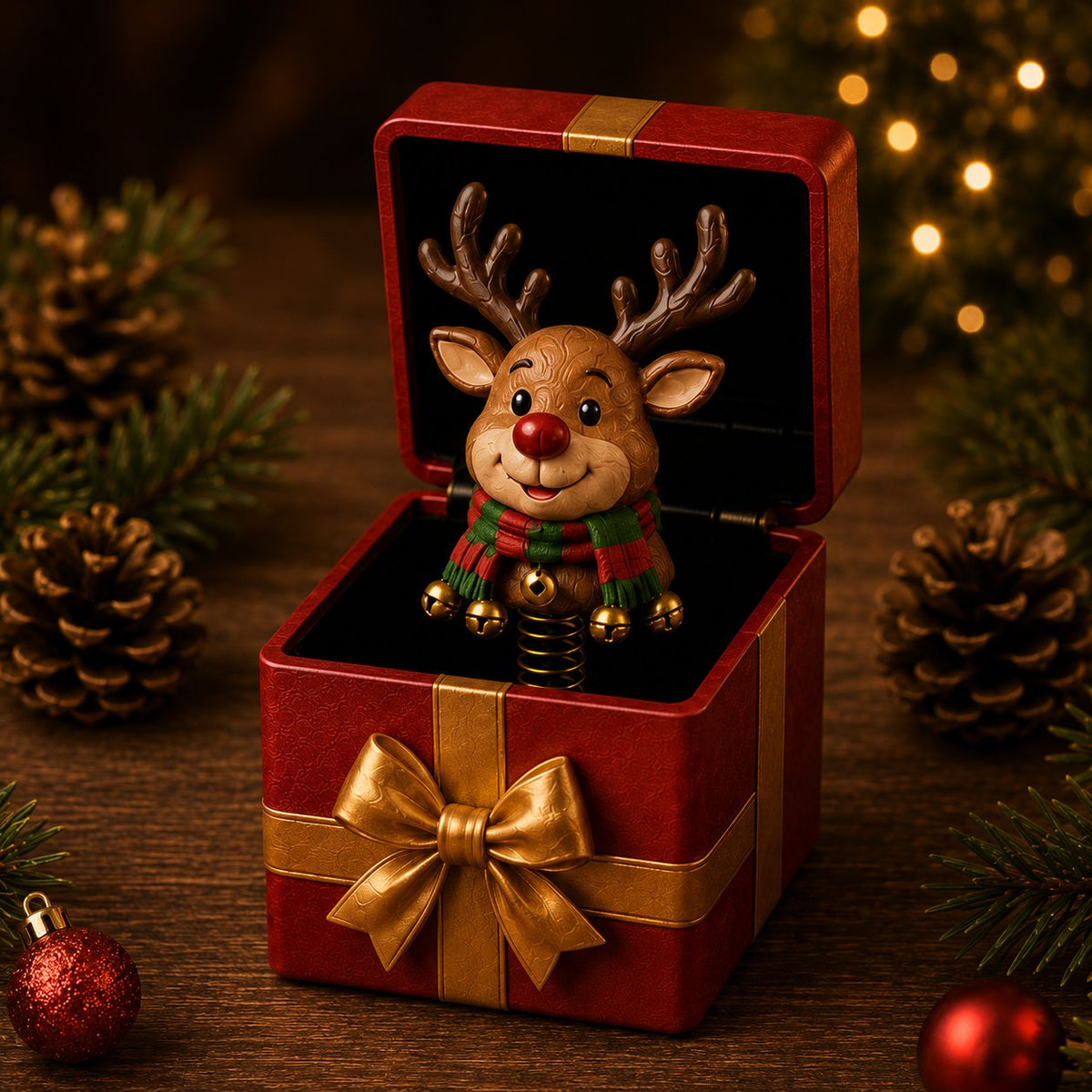 🎁🎄 Christmas Magic Pop-Up Gift Box — lift the lid, and Christmas jumps out