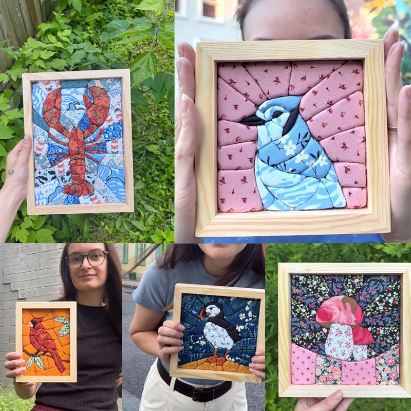 🖼️ Hand-stitched 3D quilted decorative painting 🏡✨
