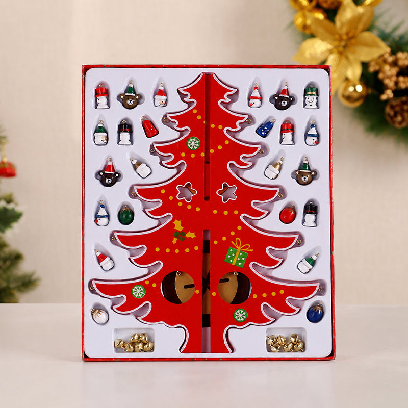 🎄 DIY Wooden Christmas Decorations--24 Daily Mini Surprise Boxes
