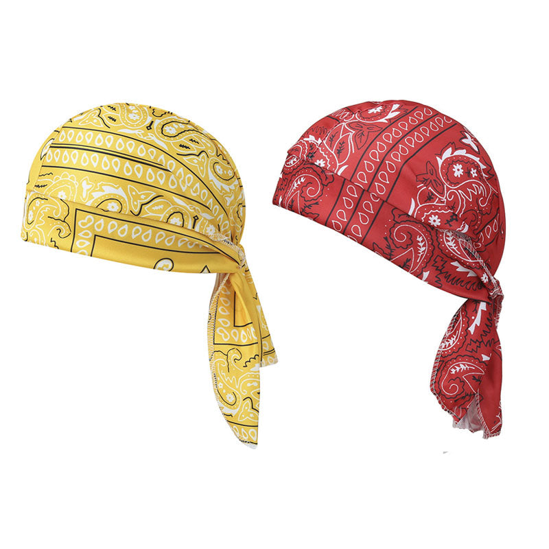 1+1 FREE OFFER! 🎁 Own the road, forget the sweat. 🚴‍♂️💨 Stretch pirate hat for outdoor sports