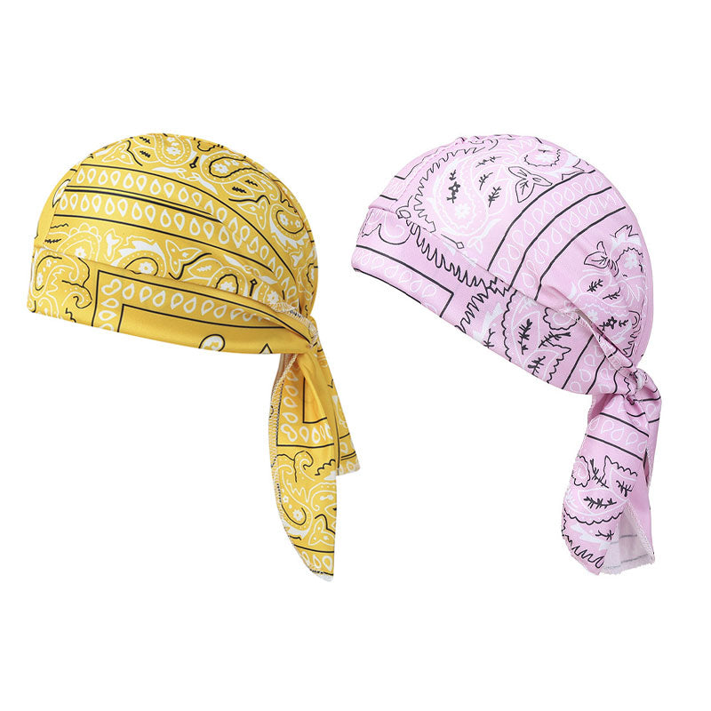 1+1 FREE OFFER! 🎁 Own the road, forget the sweat. 🚴‍♂️💨 Stretch pirate hat for outdoor sports