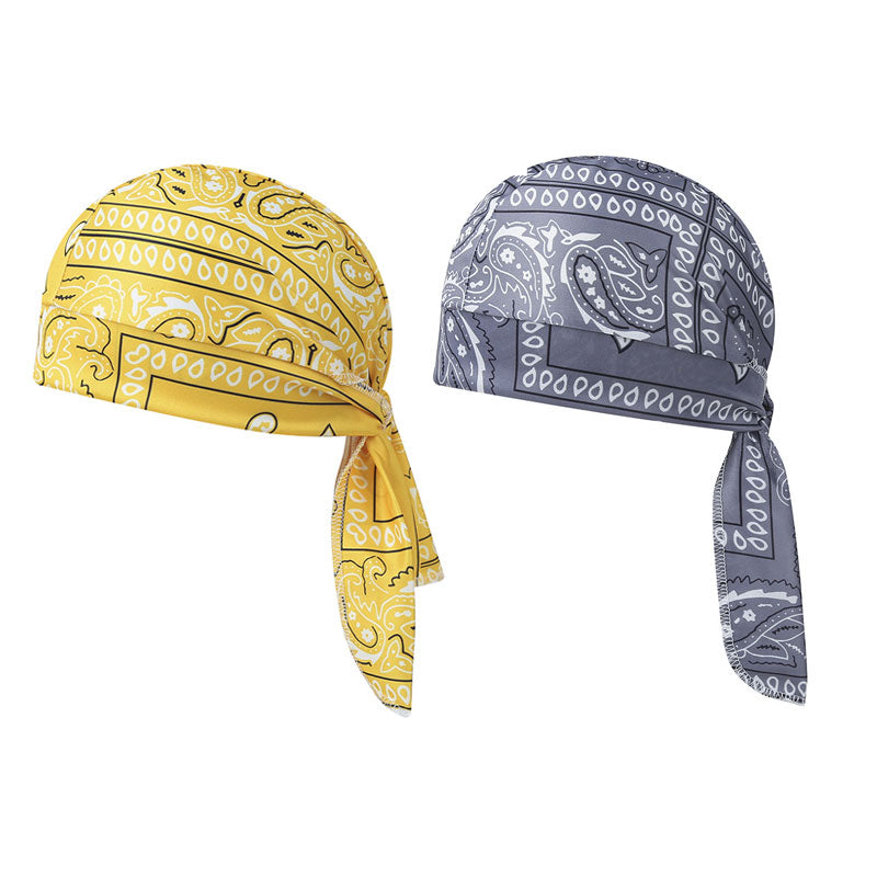 1+1 FREE OFFER! 🎁 Own the road, forget the sweat. 🚴‍♂️💨 Stretch pirate hat for outdoor sports