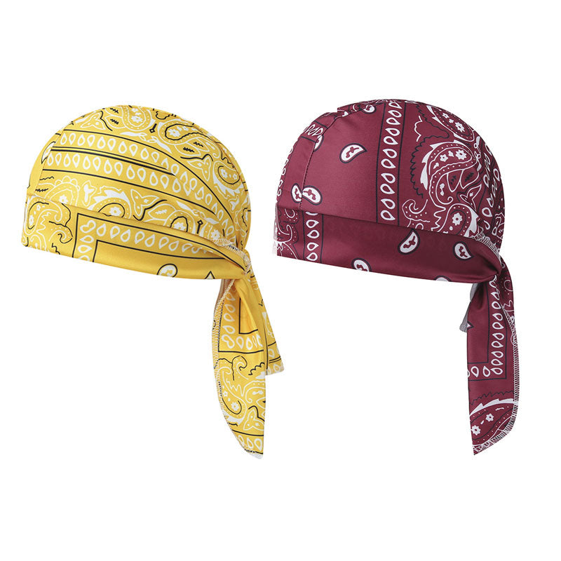 1+1 FREE OFFER! 🎁 Own the road, forget the sweat. 🚴‍♂️💨 Stretch pirate hat for outdoor sports