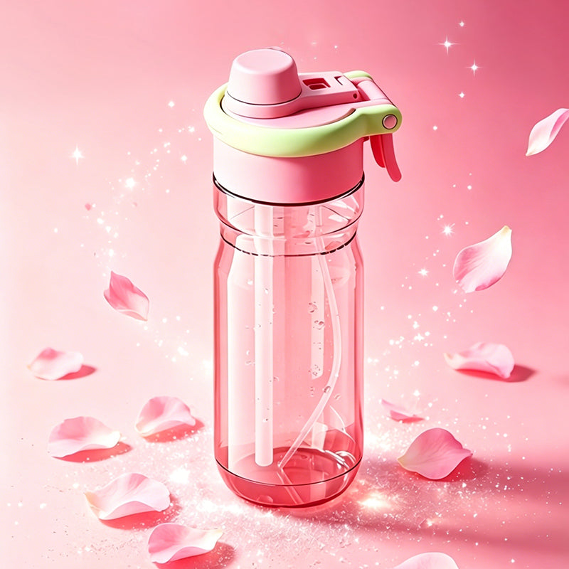 💦Drink. Mist. Repeat🥤2-in-1 Mist & Sip Sports Water Bottle