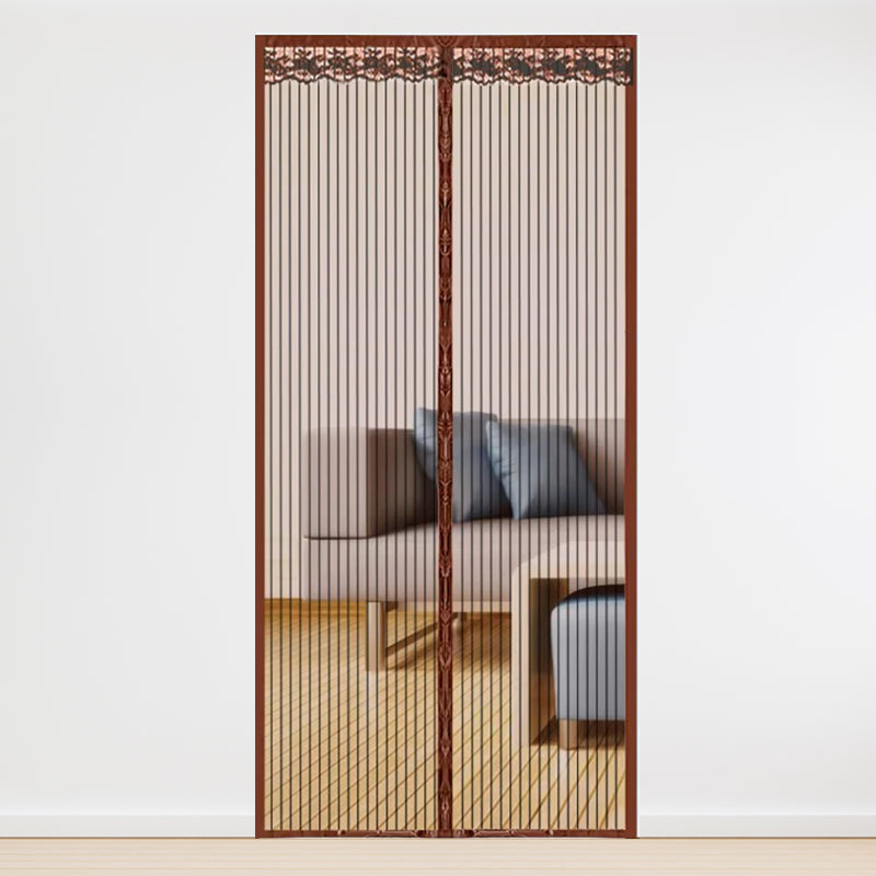 🦟 Keep pests out—installs in 2 minutes! The magnetic mesh door curtain! 🚪 Walk right in—it closes automatically! ✨