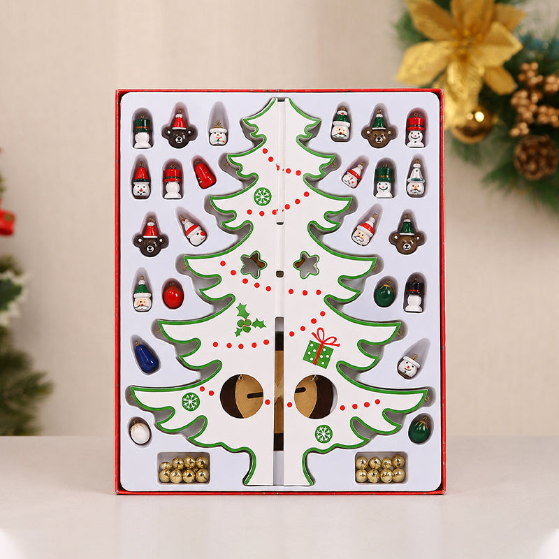 🎄 DIY Wooden Christmas Decorations--24 Daily Mini Surprise Boxes