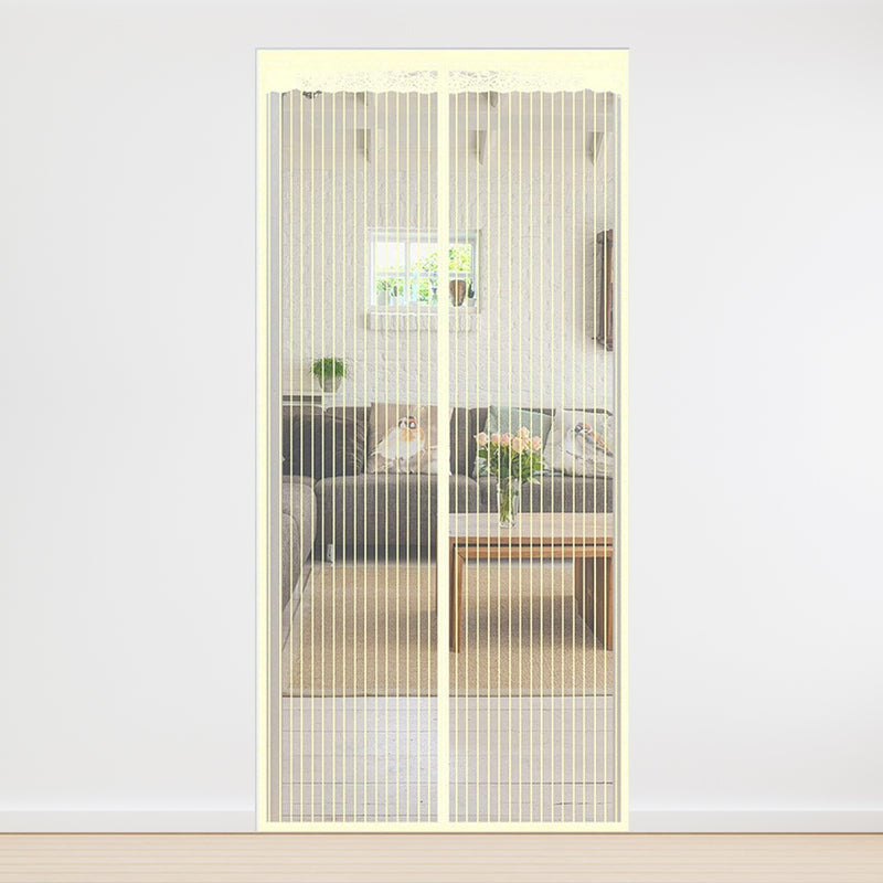🦟 Keep pests out—installs in 2 minutes! The magnetic mesh door curtain! 🚪 Walk right in—it closes automatically! ✨