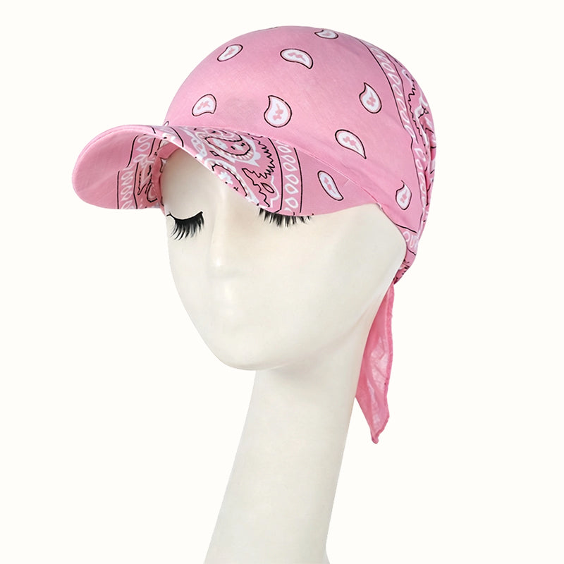 ☀️🧢 The 2-in-One Paisley Cap: High-Fashion Aesthetic Meets Total Sun Shield!