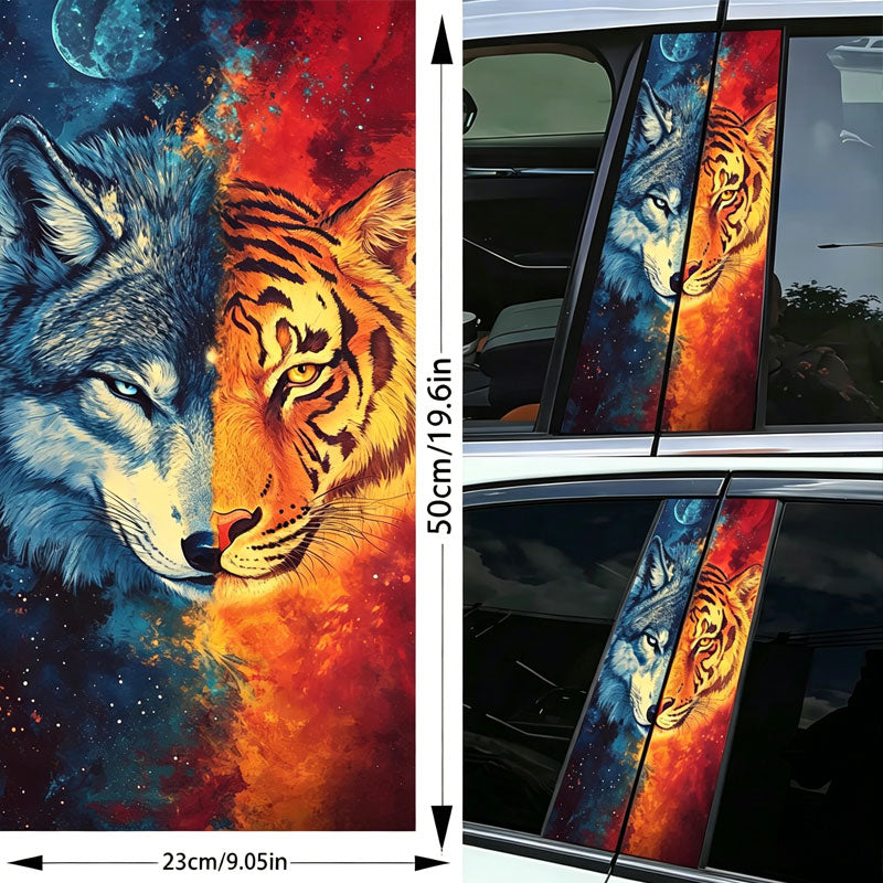 🏎️Ditch the boring stock look – AB Column Car Styling Decals💀