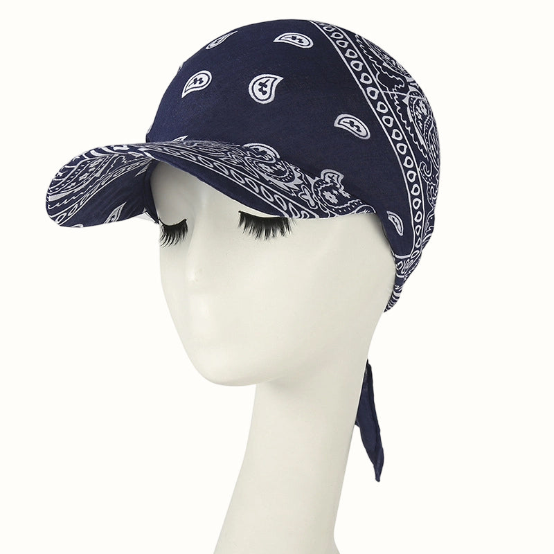 ☀️🧢 The 2-in-One Paisley Cap: High-Fashion Aesthetic Meets Total Sun Shield!