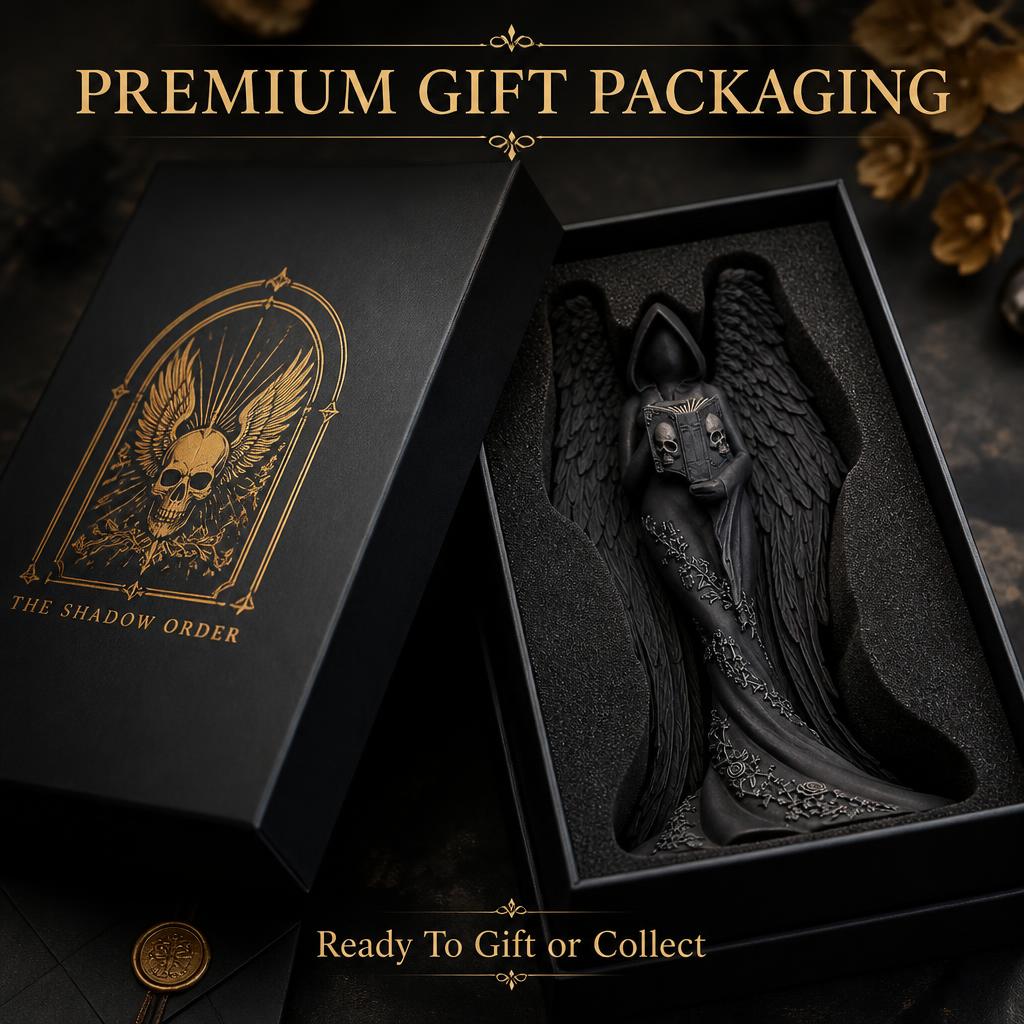 🗡️Exclusive Gothic Figurine Collection--five dark academia guardians to add mystery to your space🖤