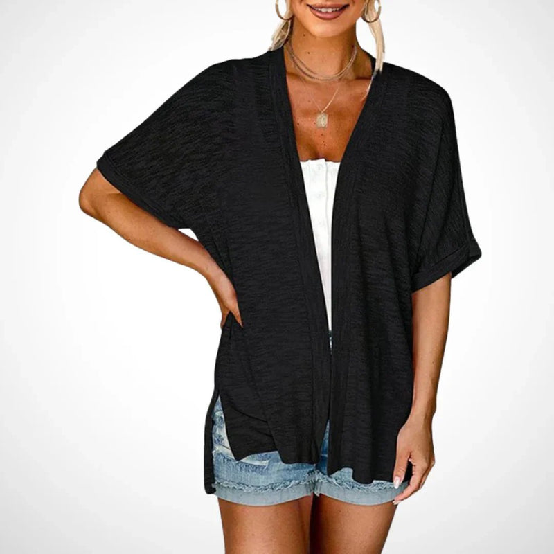 🌊2026 New Stylish Flowy Short Sleeve Cardigan