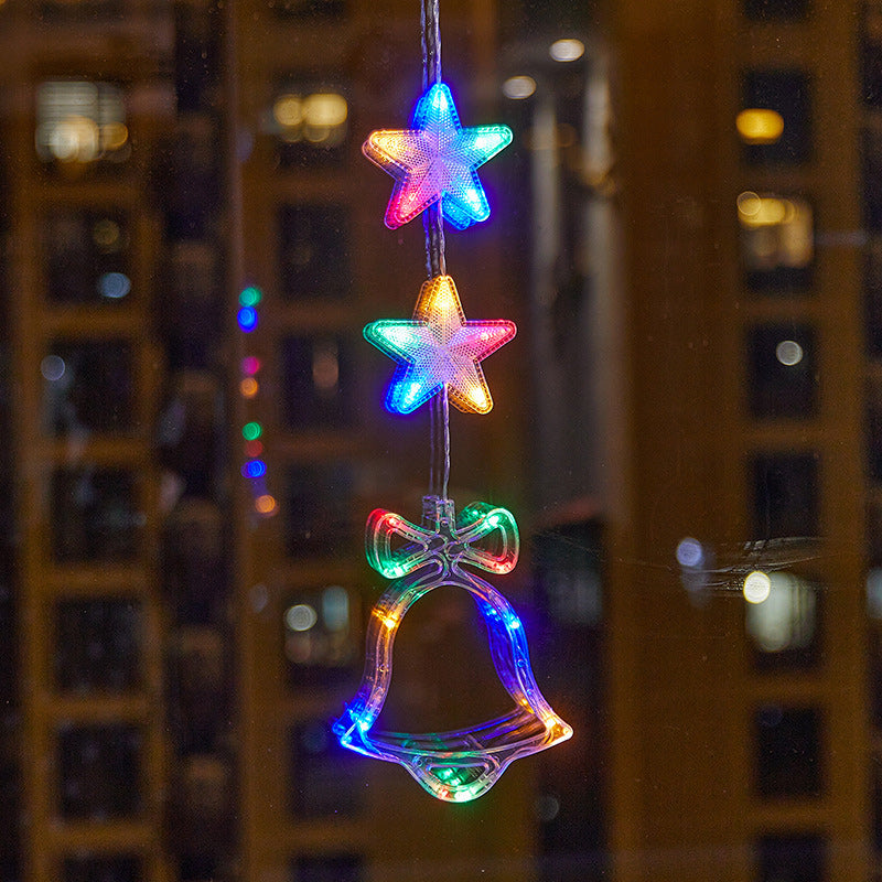 ✨❄️Christmas LED Suction Cup Window Lights – Cordless & Damage-Free Holiday Glow