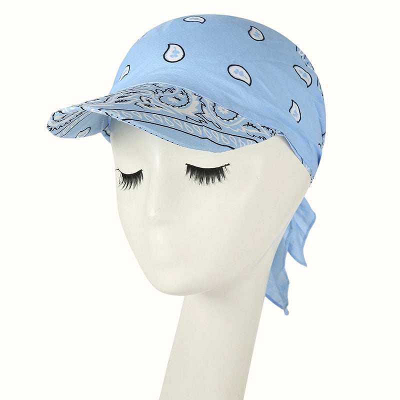 ☀️🧢 The 2-in-One Paisley Cap: High-Fashion Aesthetic Meets Total Sun Shield!