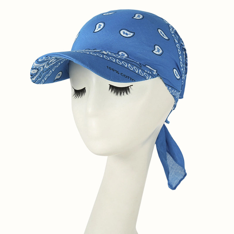 ☀️🧢 The 2-in-One Paisley Cap: High-Fashion Aesthetic Meets Total Sun Shield!