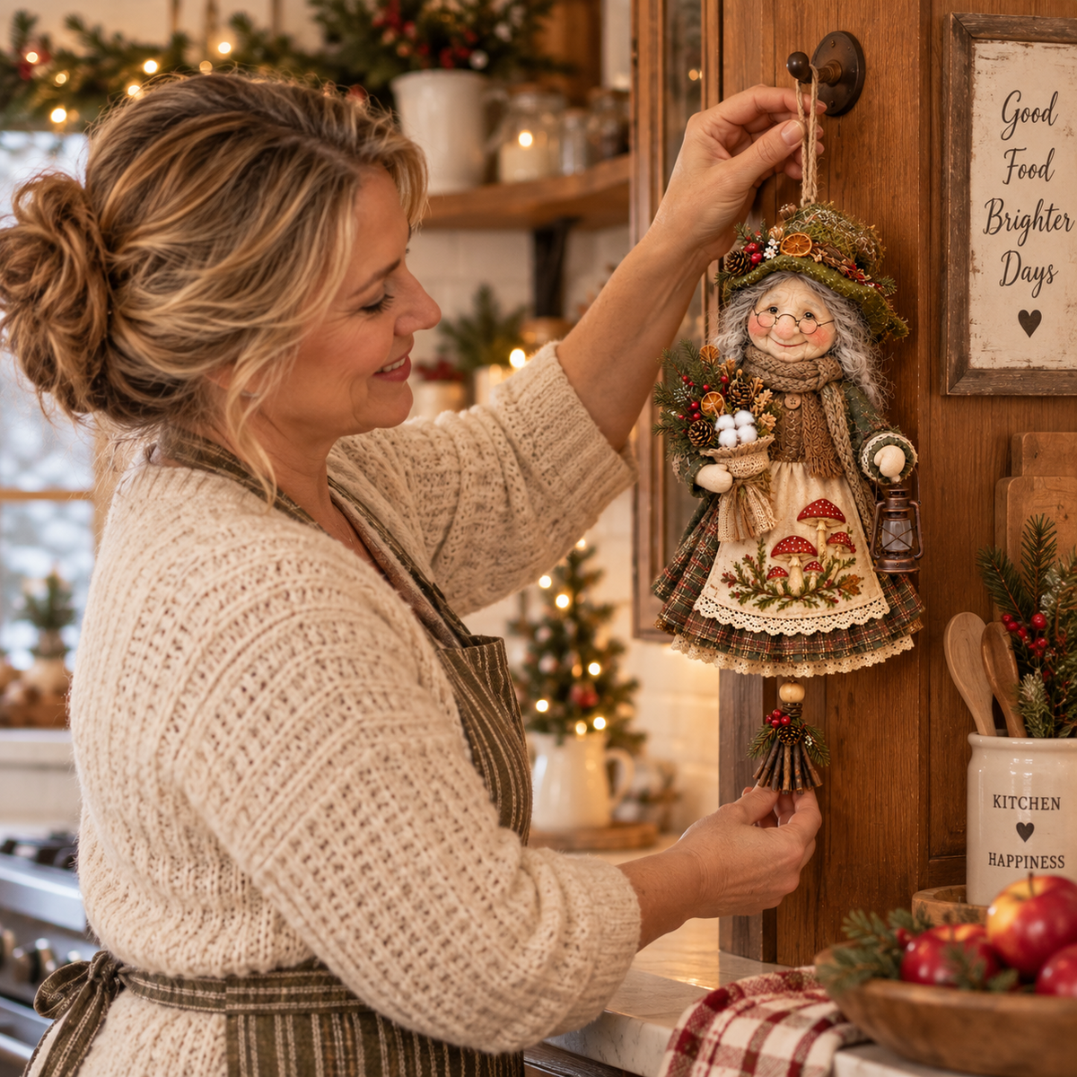 💝Handmade Good Luck Granny 🏠Chase Away Worries, Bring Home Warmth