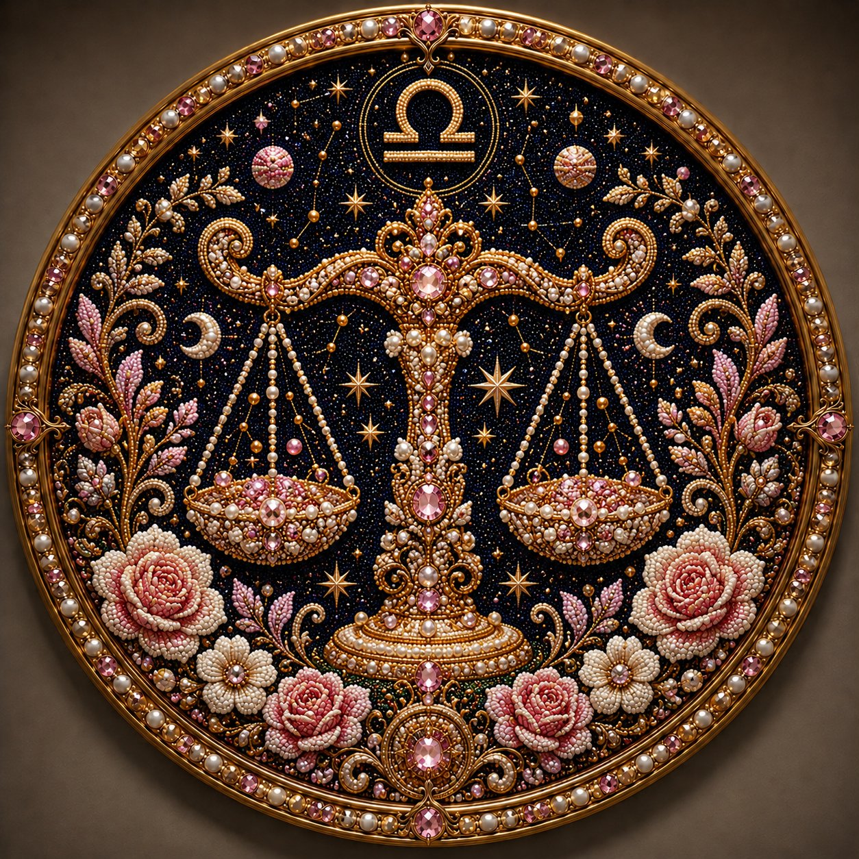 ♈✨Personalized 12 Zodiac Pearl Art Kit – Relax & Create! 🌌