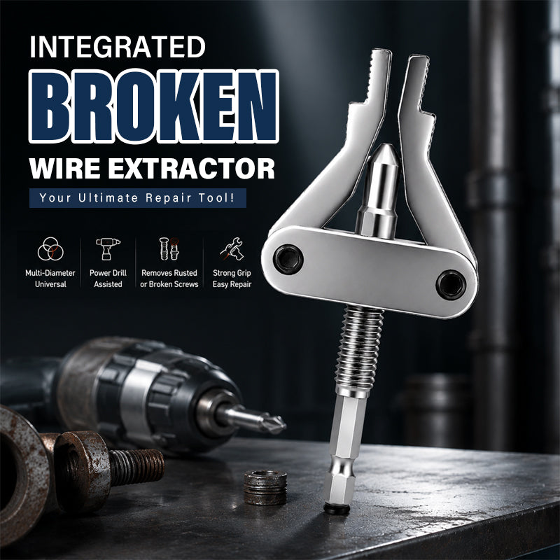 🛠️Integrated Broken Pipe Extractor – Effortlessly Remove Snapped Threads in Seconds! ✨