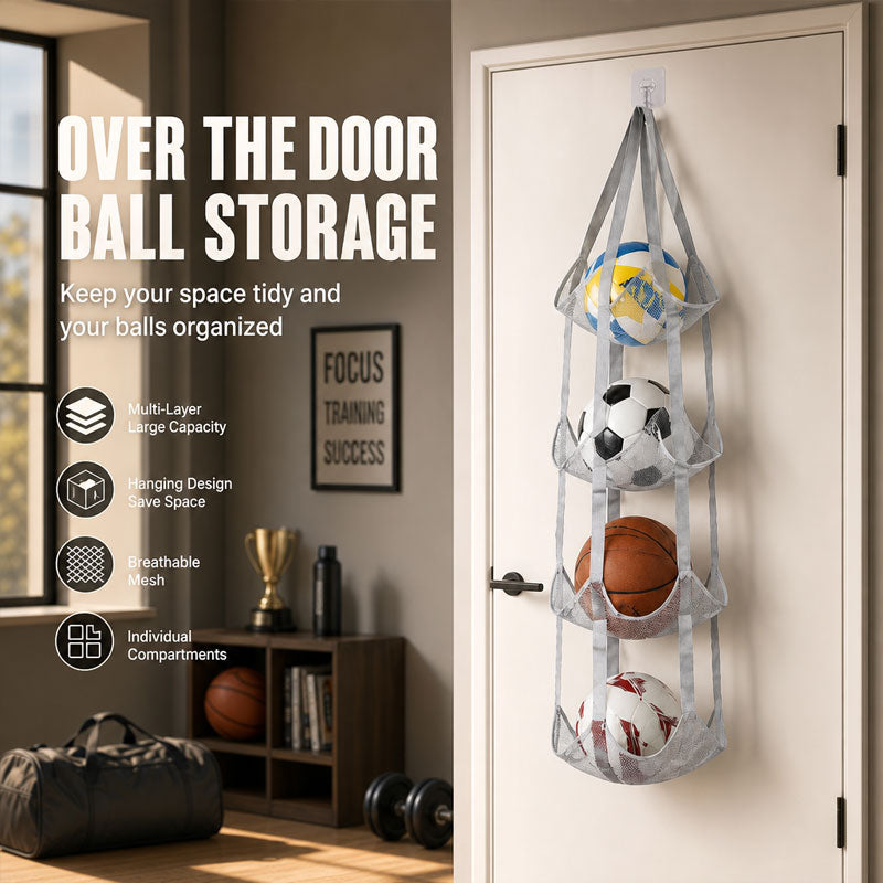 [Vertical Space Saving Organizer] Turn Your Messy Garage Floor Chaos Into A Perfectly Gridded Masterpiece! 🏀⚽✨