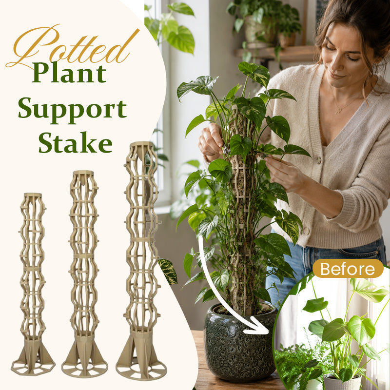 🌿 Simulated Tree Shape Plant Support Stake – Elegant Vertical Growth & Sturdy Support! 🪴✨