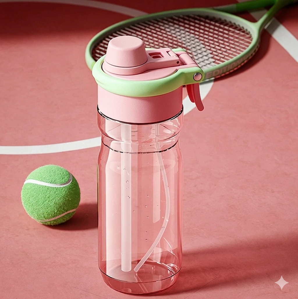 💦Drink. Mist. Repeat🥤2-in-1 Mist & Sip Sports Water Bottle