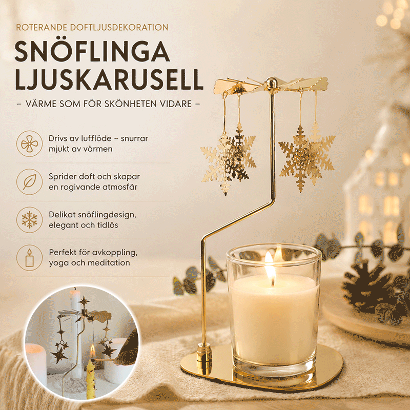 🕯️ Spinning Candle Holder — Watch Charms Dance in the Warm Glow of Your Candle! ✨🕯️