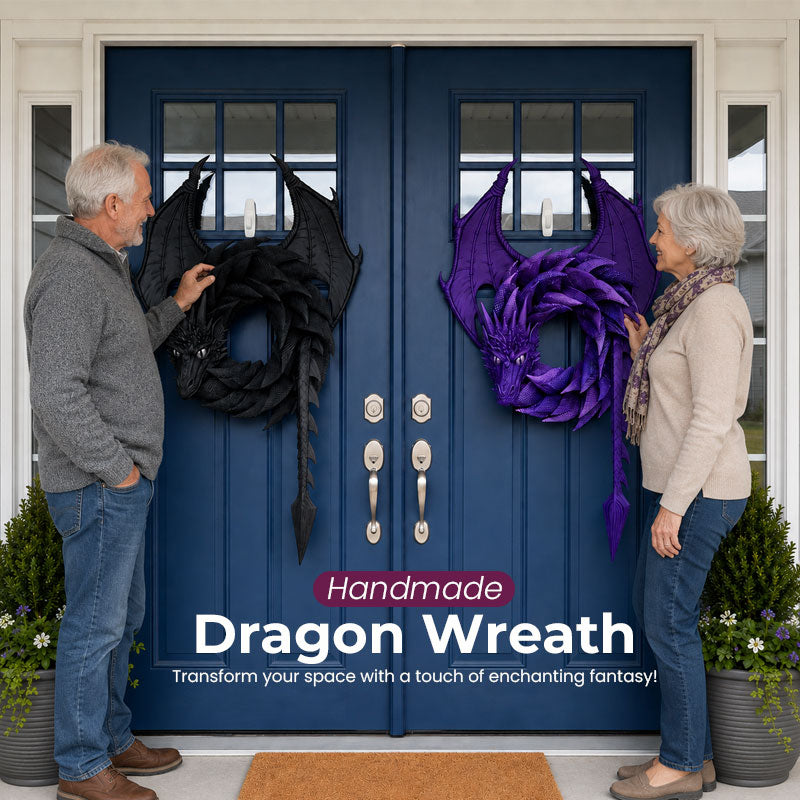 ✨Handmade Dragon Garland - Mythological Ornament for Indoor and Outdoor