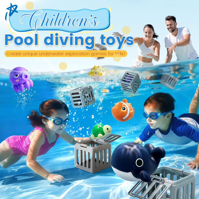 🏊Turn pool time into an underwater adventure! 🐠Pool diving toys for kids