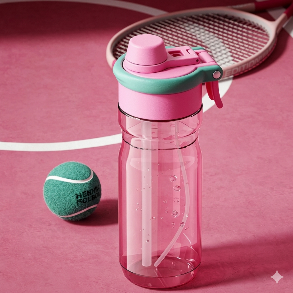 💦Drink. Mist. Repeat🥤2-in-1 Mist & Sip Sports Water Bottle