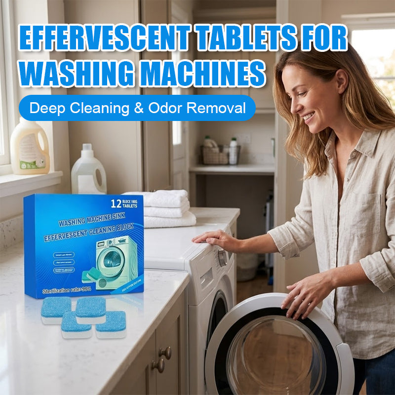 Say goodbye to smelly laundry! ✨ – Deep cleaning for your washing machine