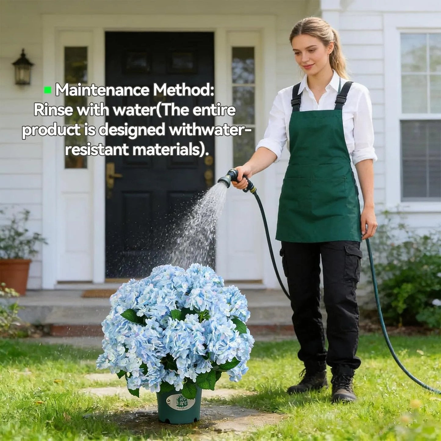 🌼Artificial hydrangeas for outdoors – UV-resistant, waterproof, and windproof💐🌸