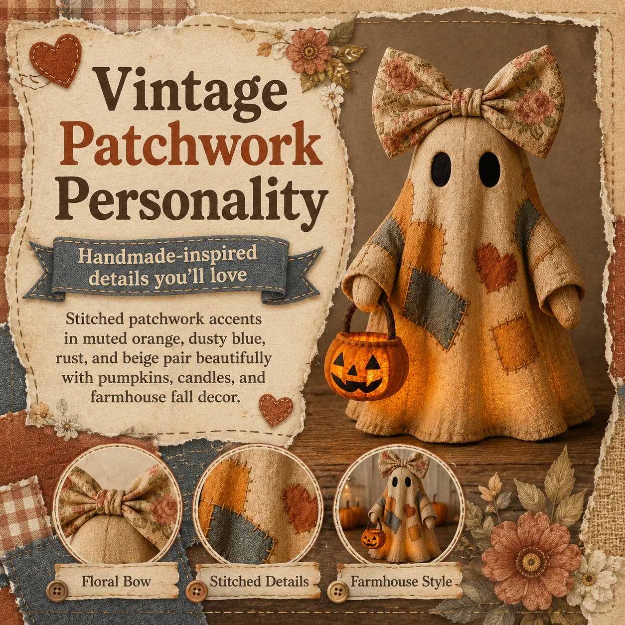 🎃✨Add a touch of playful nostalgia to your home and create a warm, cozy atmosphere! 🍂