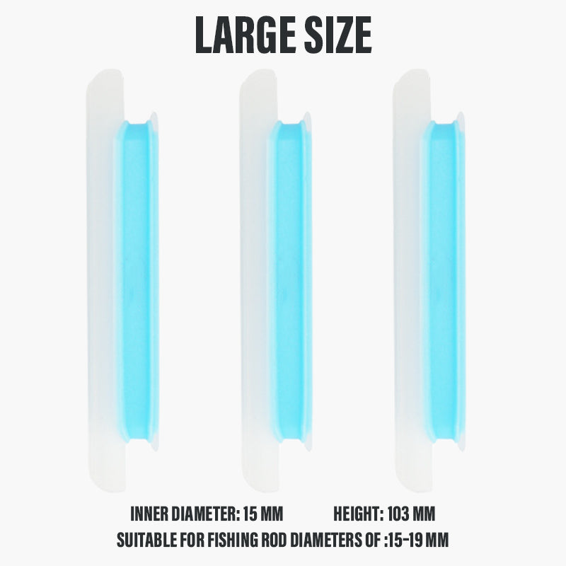 🎣 Detachable Silicone Rod Line Keeper — Tangle-Free Storage & Easy Transport for Every Angler! ✨🐟