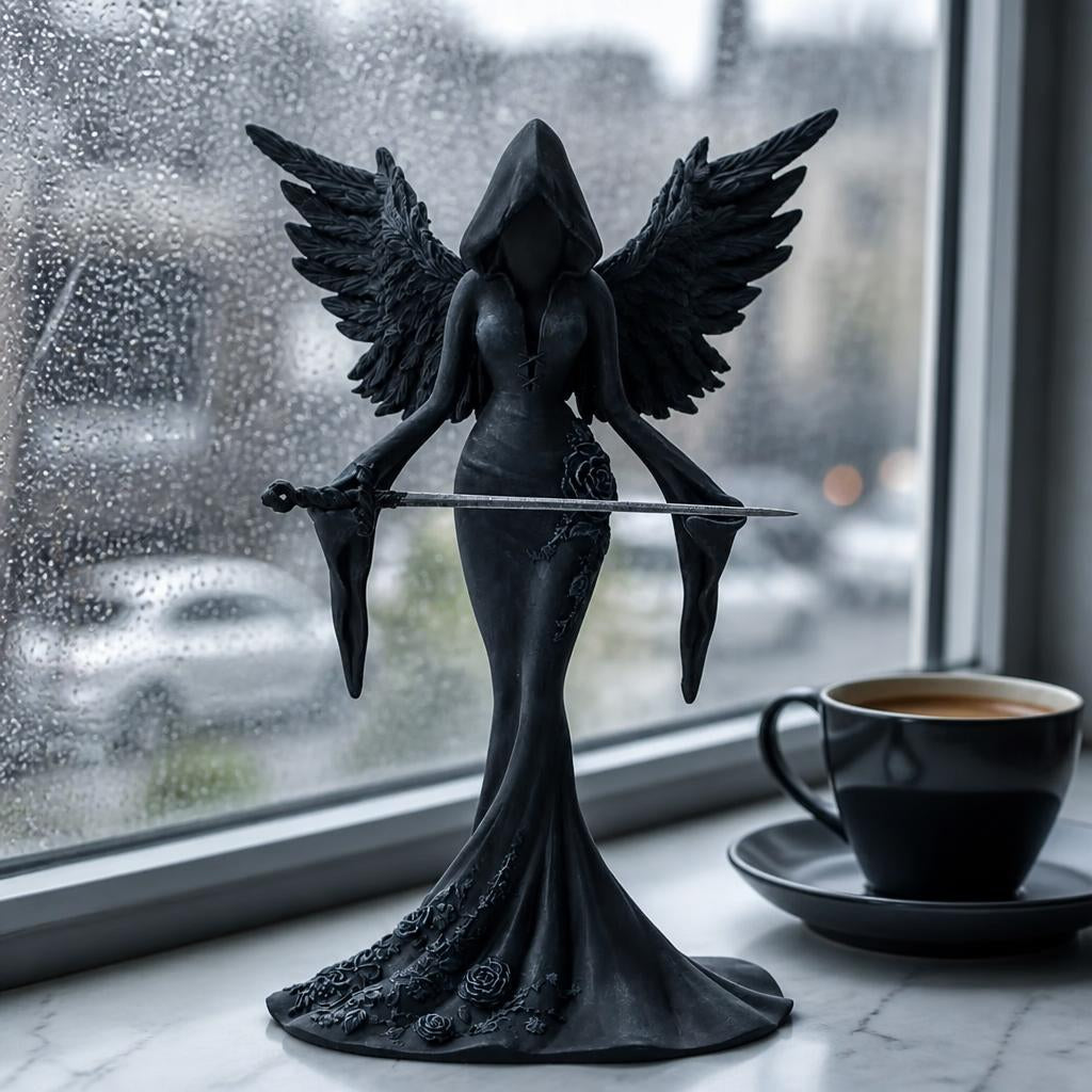 🗡️Exclusive Gothic Figurine Collection--five dark academia guardians to add mystery to your space🖤