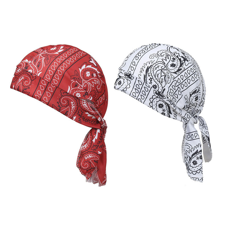 1+1 FREE OFFER! 🎁 Own the road, forget the sweat. 🚴‍♂️💨 Stretch pirate hat for outdoor sports