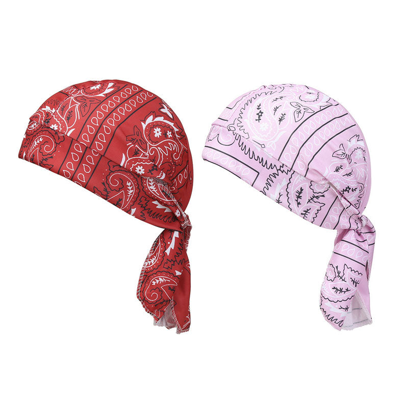 1+1 FREE OFFER! 🎁 Own the road, forget the sweat. 🚴‍♂️💨 Stretch pirate hat for outdoor sports